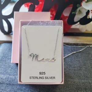 Mama Initial Necklace